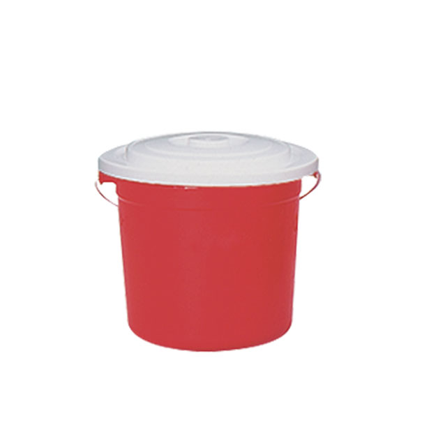 Ember Plastik Kecil Tutup 1,5 Galon Lion Star PC-13 Pail with Cover, Ukuran Ø 235 x H 205 mm | Raja Plastik Indonesia