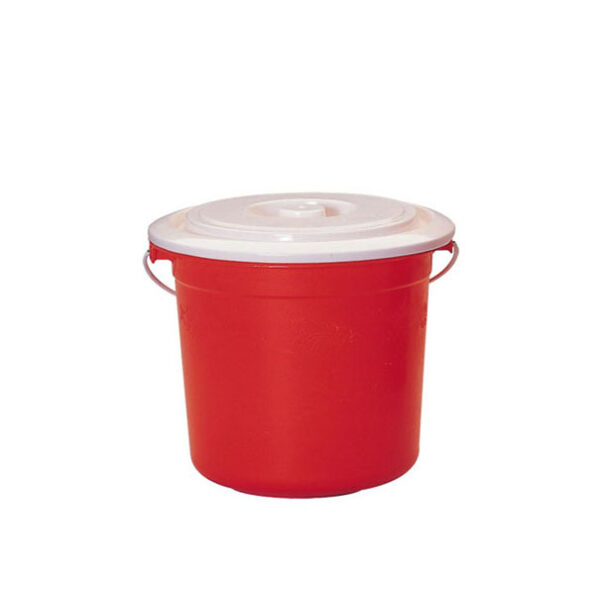 Ember Plastik Kecil Tutup 3 Galon Lion Star PC-3 Pail with Cover, Ukuran Ø 305 x H 270 mm | Raja Plastik Indonesia