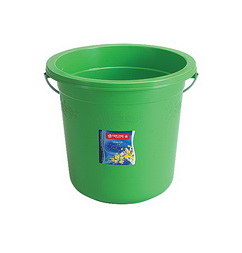 Ember Plastik Sedang Lion Star PL-5 Pail 5 Gallons, Ukuran Ø 345 x H 315 mm | Raja Plastik Indonesia