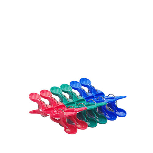 Jepitan Baju Jemuran Pakaian 3 Warna Lion Star JB-6 Laundry Clips 03, Ukuran 68 x 25 x H 42 mm | Raja Plastik Indonesia