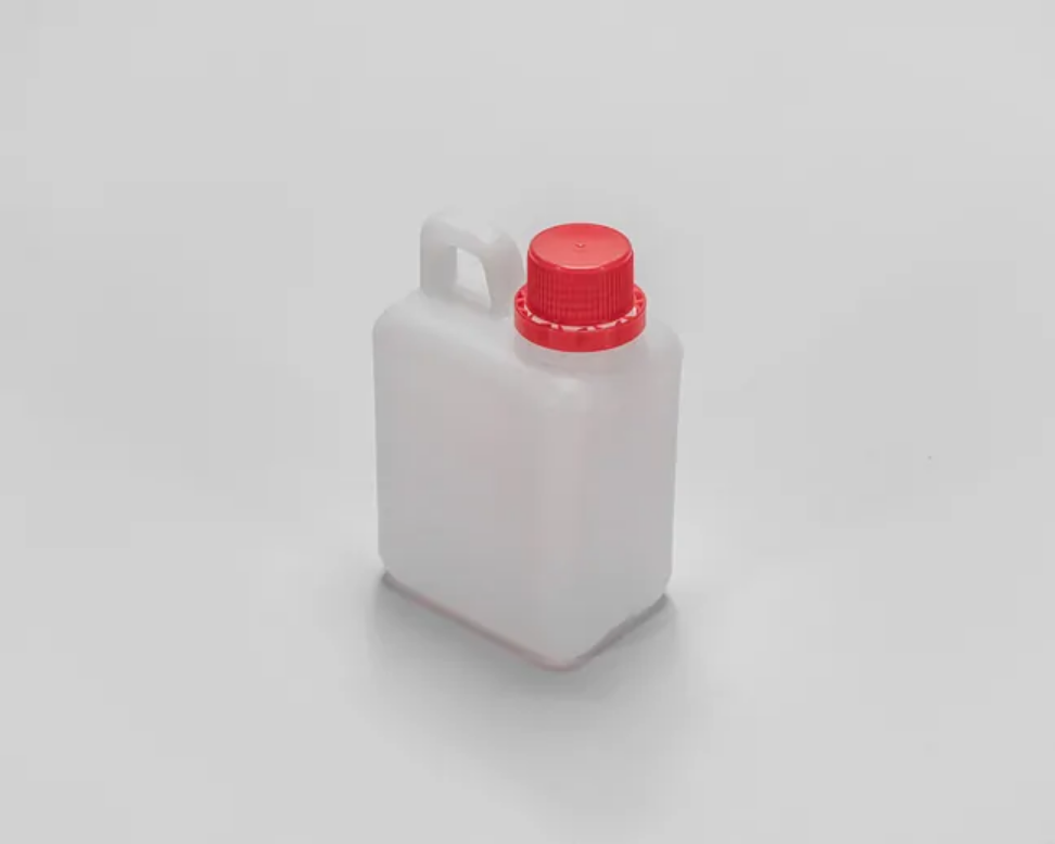 Jerigen Plastik 0,5 Liter Putih Natural Bioplast HDPE 12 LT Nat Raja Plastik Indonesia