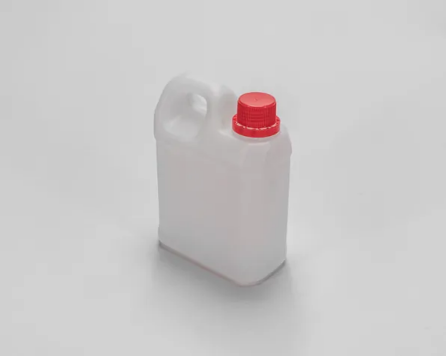 Jerigen Plastik 1 Liter Putih Natural Bioplast HDPE 1 LT Lebar Nat | Raja Plastik Indonesia