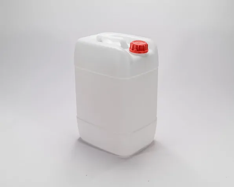 Jerigen Plastik 22 Liter Putih Bioplast HDPE 22 LT Handle A/B Nat | Raja Plastik Indonesia