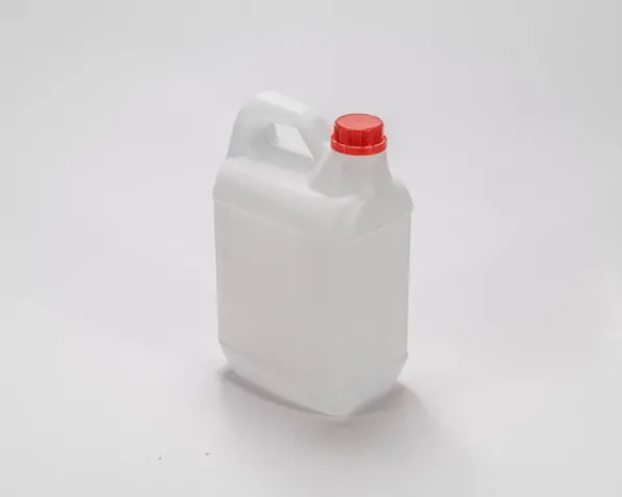 Jerigen Plastik 4 Liter Putih Natural Bioplast HDPE 4 LT Nat | Raja Plastik Indonesia
