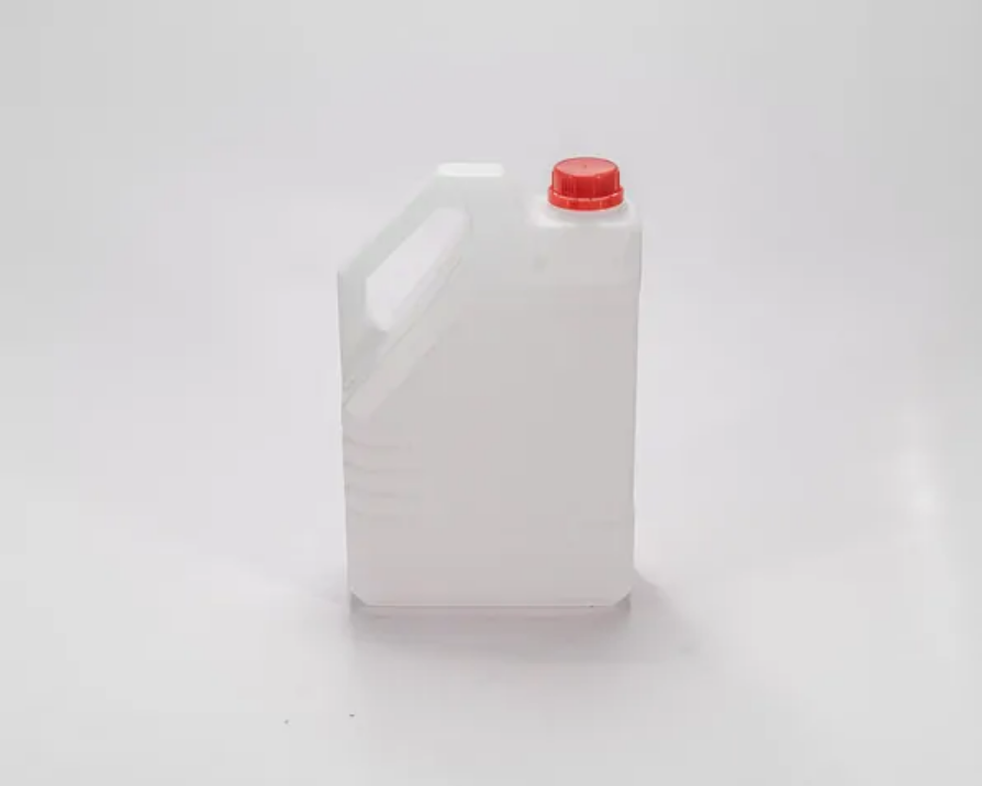 Jerigen Plastik Oli & Coolant 5 Liter Putih Bioplast HDPE Olie 5 LT Nat | Raja Plastik Indonesia