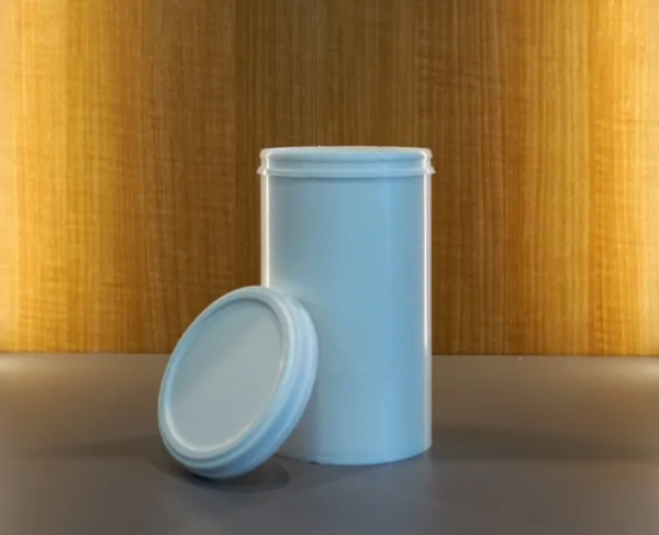 Kaleng / Toples Plastik Putih 1,5 Liter Serbaguna Bioplast PP DAS 1.5 LT PK | Raja Plastik Indonesia