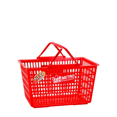 Keranjang Belanja Plastik Minimarket Supermarket Lion Star B-22 Metro Shopping Basket (2) Keranjang Belanja Plastik Minimarket Supermarket Lion Star B-22 Metro Shopping Basket, Ukuran 461 x 345 x H 268 mm | Raja Plastik Indonesia