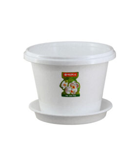 Pot Bunga Plastik Diameter 23,8 cm Tatakan Lion Star FP-2 Orchid Pot No.8, Ukuran Ø 238 x H 170 mm | Raja Plastik Indonesia