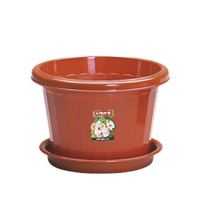 Pot Bunga Plastik Diameter 23,8 cm Tatakan Lion Star FP-32 Lily Pot No 8, Ukuran Ø 238 x H 171 mm | Raja Plastik Indonesia