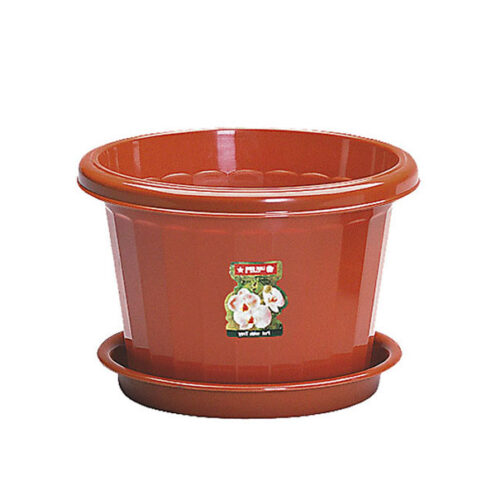 Pot Bunga Plastik Diameter 23,8 cm Tatakan Lion Star FP-32 Lily Pot No 8, Ukuran Ø 238 x H 171 mm | Raja Plastik Indonesia