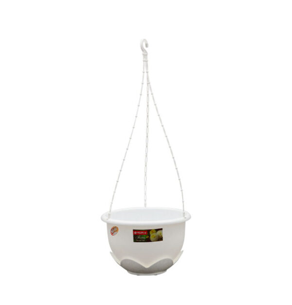 Pot Bunga Plastik Gantung Lion Star FH-8 Clover Flower Pot No 10, Ukuran Ø 250 x H 162 mm | Raja Plastik Indonesia