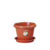 Pot Bunga Plastik Kecil Diameter 12,6 cm Lion Star FP-6 Orchid Pot No 4, Ukuran Ø 126 x H 105 mm | Raja Plastik Indonesia