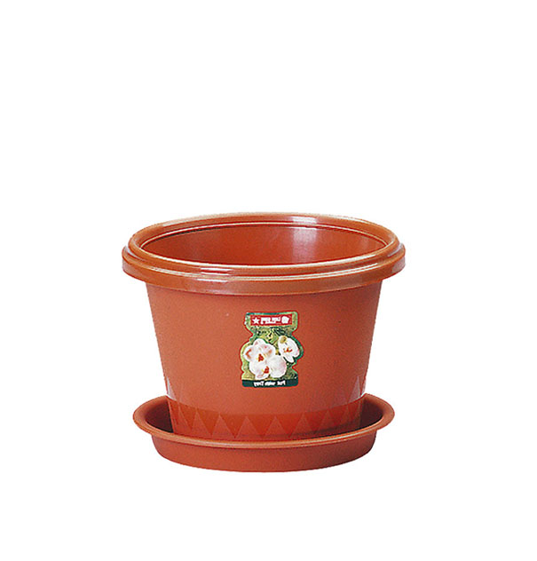 Pot Bunga Plastik Kecil Diameter 15,6 cm Tatakan Lion Star FP-5 Orchid Pot No 5, Ukuran Ø 155 x H 130 mm | Raja Plastik Indonesia