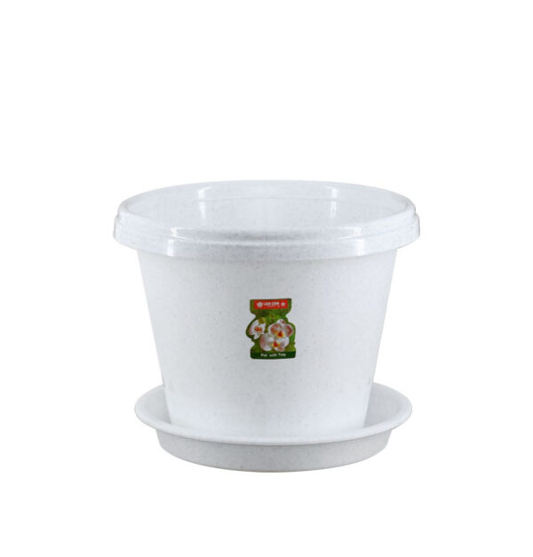 Pot Bunga Plastik Kecil Diameter 19,4 cm Tatakan Lion Star FP-4 Orchid Pot No 6, Ukuran Ø 194 x H 153 mm | Raja Plastik Indonesia