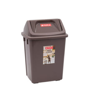 Tempat Sampah Kecil Plastik 10 Liter Tutup Lion Star C-4 Dustbin, Ukuran 250 x 205 x H 365 mm | Raja Plastik Indonesia
