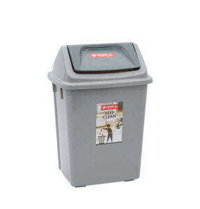 Tempat Sampah Kecil Plastik 10 Liter Tutup Lion Star C-4 Dustbin, Ukuran 250 x 205 x H 365 mm | Raja Plastik Indonesia