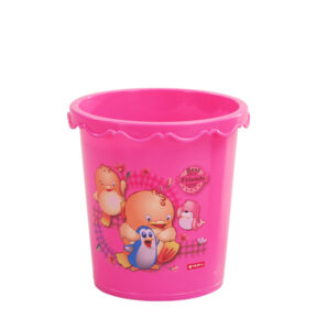 Tempat Sampah Kecil Plastik 3,7 Liter Lion Star C-45 Paris Round Bin, Ukuran Ø 190 x H 200 mm | Raja Plastik Indonesia