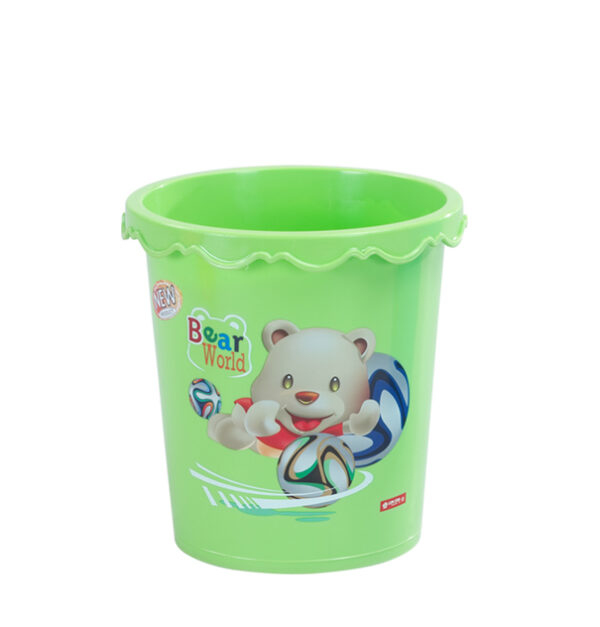 Tempat Sampah Kecil Plastik 3,7 Liter Lion Star C-45 Paris Round Bin, Ukuran Ø 190 x H 200 mm | Raja Plastik Indonesia