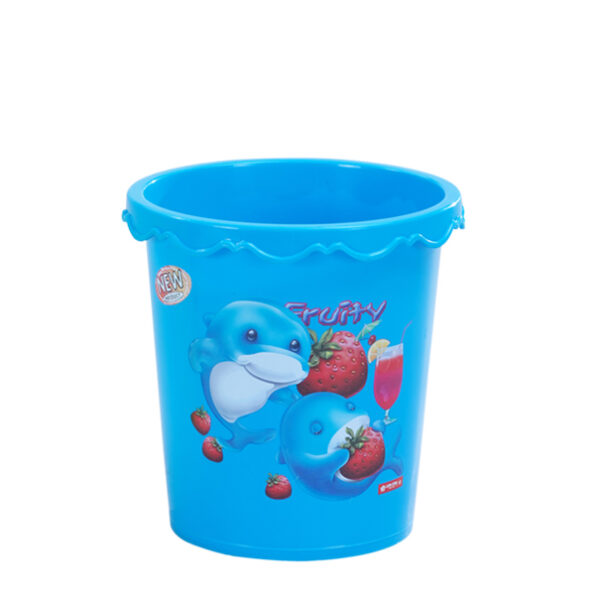 Tempat Sampah Kecil Plastik 3,7 Liter Lion Star C-45 Paris Round Bin, Ukuran Ø 190 x H 200 mm | Raja Plastik Indonesia