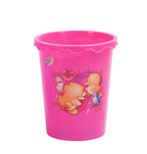 Tempat Sampah Kecil Plastik 5,6 Liter Lion Star C-46 Paris Round Bin, Ukuran Ø 210 x H 253 mm | Raja Plastik Indonesia