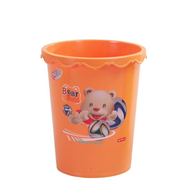 Tempat Sampah Kecil Plastik 5,6 Liter Lion Star C-46 Paris Round Bin, Ukuran Ø 210 x H 253 mm | Raja Plastik Indonesia