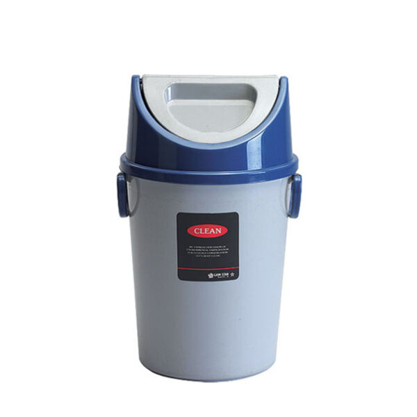 Tempat Sampah Kecil Plastik 8 Liter Tutup Lion Star C-20 Carry Bin, Ukuran Ø 235 x H 390 mm | Raja Plastik Indonesia