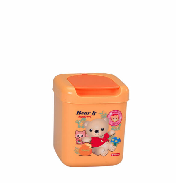 Tempat Sampah Plastik Kecil 3 Liter Tutup Lion Star C-6 Clean Dust Bin, Ukuran 162 x 162 x 183 mm | Raja Plastik Indonesia