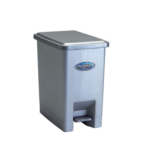 Tempat Sampah Plastik Kotak Injak Tutup Lion Star C-33 Nerro Step on Dustbin 15 Liter, Ukuran 360 x 220 x H 360 mm | Raja Plastik Indonesia