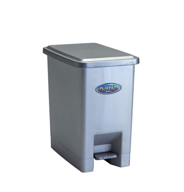 Tempat Sampah Plastik Kotak Injak Tutup Lion Star C-33 Nerro Step on Dustbin 15 Liter, Ukuran 360 x 220 x H 360 mm | Raja Plastik Indonesia