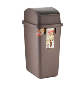 Tempat Sampah Plastik Kotak Tutup 32 Liter Lion Star C-52 Garbi Dust Bin, Ukuran 366 x 258 x H 585 mm | Raja Plastik Indonesia