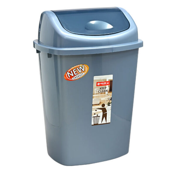 Tempat Sampah Plastik 25 Liter Tutup Lion Star C-80 Takoma Dustbin