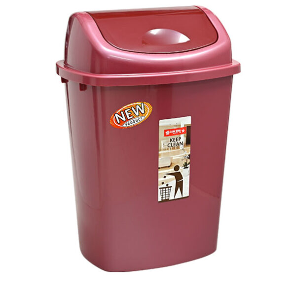 Tempat Sampah Plastik 25 Liter Tutup Lion Star C-80 Takoma Dustbin