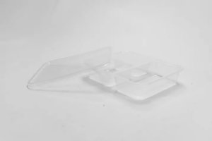 Wadah Makanan Plastik / Thinwall Sekat 3 Bioplast | Raja Plastik Indonesia
