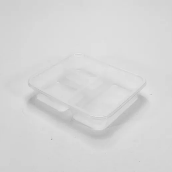 Wadah Makanan Plastik / Thinwall Sekat 3 Bioplast | Raja Plastik Indonesia