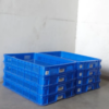 CONTAINER BOX INDUSTRI PLASTIK 16 LITER KIRAPAC 7251 LBG (LUBANG), WARNA BIRU HIJAU KUNING, UKURAN 61,3 x 42,9 x 7,9 cm| RAJA PLASTIK INDONESIA