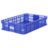 CONTAINER BOX INDUSTRI PLASTIK 28 LITER KIRAPAC 7252 LBG (LUBANG) | RAJA PLASTIK INDONESIA