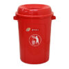 TEMPAT SAMPAH PLASTIK BESAR 150 LITER LION STAR ROCKY DUSTBIN C-82