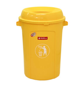 TEMPAT SAMPAH PLASTIK BESAR 150 LITER LION STAR ROCKY DUSTBIN C-82