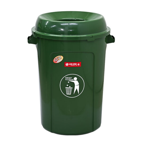 TEMPAT SAMPAH PLASTIK BESAR 150 LITER LION STAR ROCKY DUSTBIN C-82