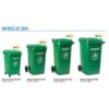 TEMPAT SAMPAH PLASTIK 50 LITER RODA KIRAPAC DUSTBIN KLX 9050 HIJAU: Solusi Tempat Sampah Praktis, Kuat, dan Mudah Dipindahkan