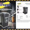 TEMPAT SAMPAH BESAR PLASTIK HITAM 100 LITER KIRAPAC KLX 9100: Solusi Praktis dan Tangguh untuk Kebutuhan Kebersihan Modern