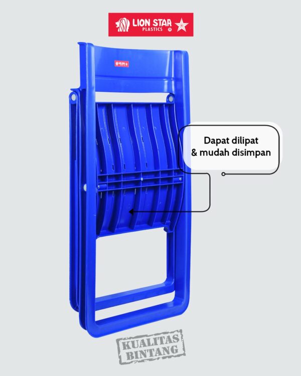 KURSI PLASTIK LIPAT INDOOR OUTDOOR LION STAR FC-8 FOLDING CHAIR