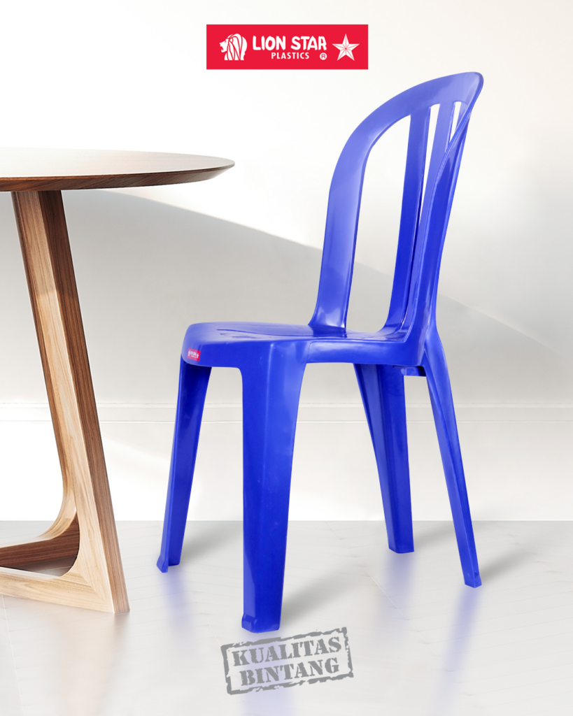 KURSI PLASTIK SANDARAN LION STAR TIPE EC-8 TIVOLI CHAIR: Kursi Plastik Modern Berkualitas untuk Rumah, Cafe, dan Usaha Kuliner