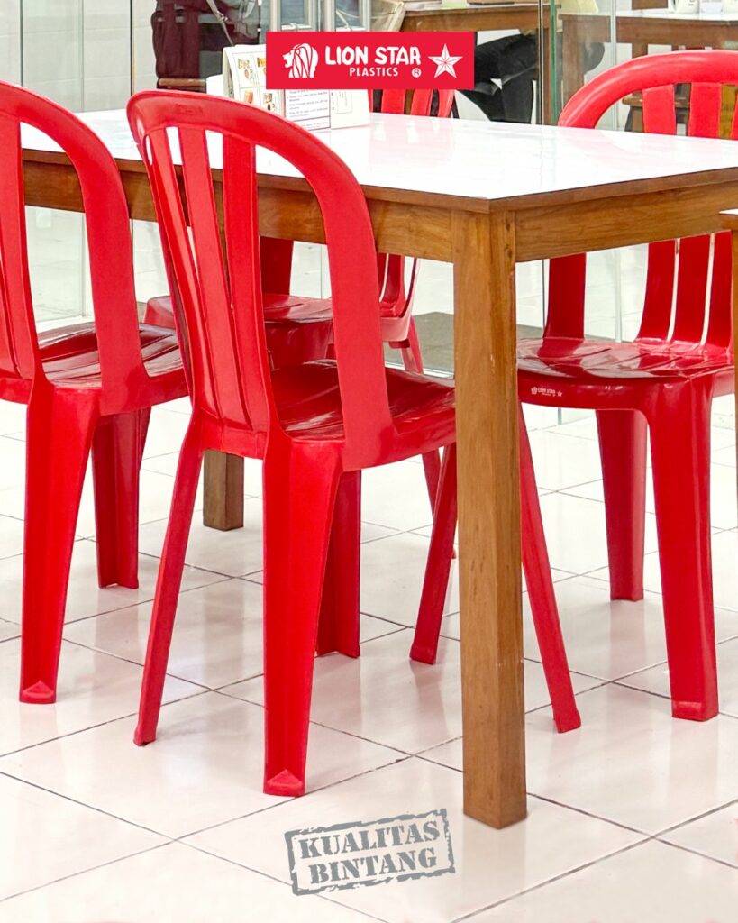 KURSI PLASTIK SANDARAN LION STAR TIPE EC-8 TIVOLI CHAIR: Kursi Plastik Modern Berkualitas untuk Rumah, Cafe, dan Usaha Kuliner